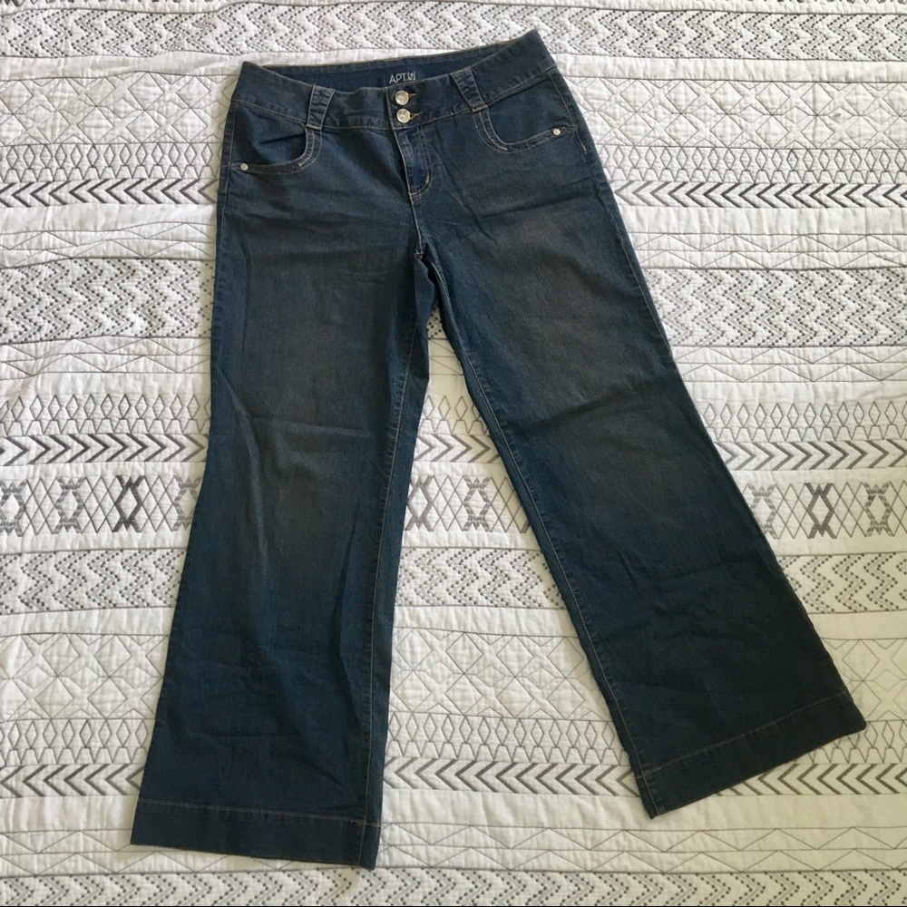 Apt 9 Super Flare Jeans